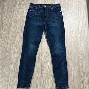 Lucky Brand Bridgette High Rise Skinny Jeans in Dark Blue Wash Size 4/27A